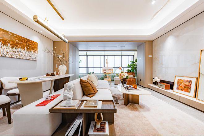 售楼处发布：最新科技人居敬呈上海精英！pg电子模拟器楼市聚焦@招商中旅揽阅(图3)